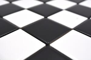 Mozaic ceramic CD 202 negru/alb 30x30 cm