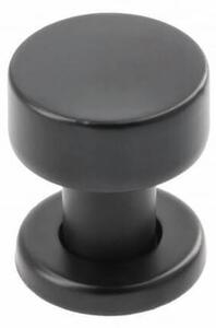 Buton mobila RING 26x31 mm, negru mat
