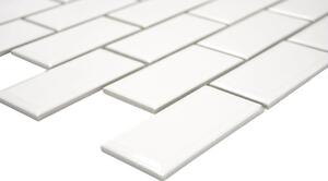 Mozaic ceramic CG M07W metro uni alb 29,56x29,1 cm