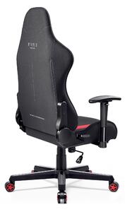 Scaun gaming din material Diablo X-Starter Normal Size: Negru-Roșu