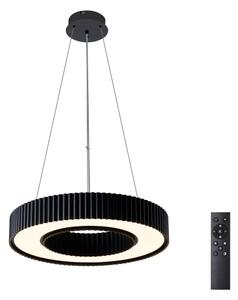 Brilagi - Lustru LED reglabil LUMIX LED/48W/230V 3000-6000K negru pr. 50 cm + telecomandă