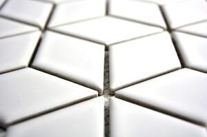 Mozaic ceramic POV 02 alb lucios 26,6x30,5 cm