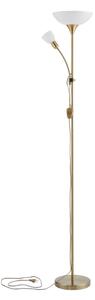 Lampadar EGLO 82843 UP 2 1xE27/60W + 1xE14/25W auriu
