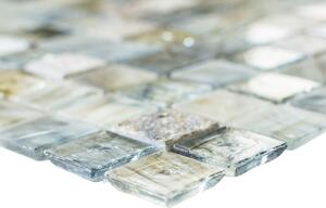 Mozaic sticlă XCR 2505 gri 30,2x30,2 cm