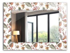 Oglindomat.ro Decoratiuni perete cu oglinda Decoratiuni perete cu oglinda Flori și frunze lpp-00072552