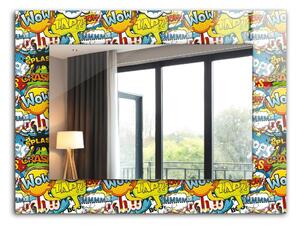 Oglindomat.ro Oglinda cu rama imprimata Oglinda cu rama imprimata Baloane colorate lpp-00072568