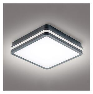 Brilagi - Corp de iluminat LED de exterior cu senzor BENE, LED/24W/230V, 26x26 cm, IP54