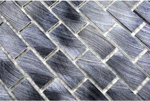 Mozaic aluminiu XAM 421 negru 30,5x32,5 cm