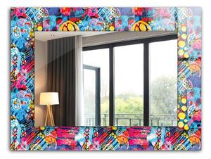 Oglindomat.ro Oglinda cu decor Oglinda cu decor Motiv abstract colorat lpp-00072621