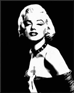 Tablou pictat manual POP Art Marilyn MONROE 1-piese (tablouri)