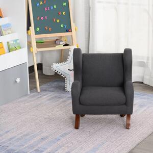 SCGC201 - Mini fotoliu, 45 cm, scaun, scaunel pentru copii - Gri