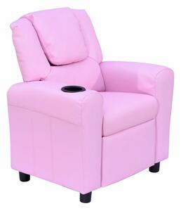 SCRC203 - Mini fotoliu, 62 cm, scaun, scaunel, divan Copii - Roz