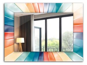 Oglindomat.ro Oglinda cu decor Oglinda cu decor Raze de lumină colorate lpp-00072658