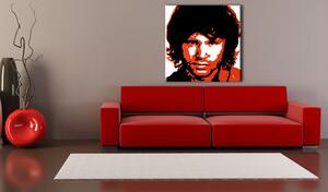 Tablou pictat manual POP Art Jim Morrison 1-piese (tablouri)