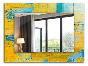 Oglindomat.ro Oglinda decor perete Oglinda decor perete Pictură abstractă în ulei lpp-00277244