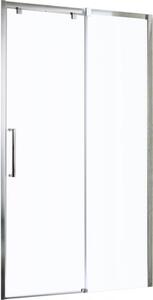 Ușă duș glisantă basano Modena 100x195 cm sticlă transparentă profil crom dreapta