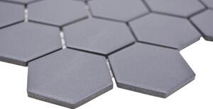 Mozaic HX AT59 hexagon uni negru 32,5x28,1 cm