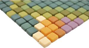 Mozaic Cuba MC2 Quadrat mix verde mat 31,1x24,6 cm