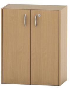 Comoda arhivare cu incuietoare culoare fag, 57 x 71 x 34 cm