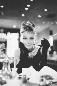 Poster Audrey Hepburn - breakfast, (61 x 91.5 cm)