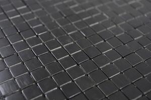 Mozaic aluminiu autoadeziv Quadrat Alu SAM 4AL1B negru mat periat 29x29 cm