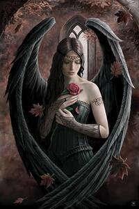 Poster Anne Stokes - angel rose, (61 x 91.5 cm)