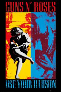 Poster Guns'N'Roses - Illusion, (61 x 91.5 cm)
