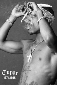 Poster Tupac - Smoke, (61 x 91.5 cm)