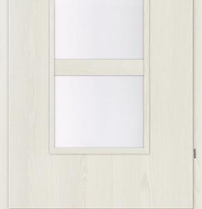 Foaie de ușă Classen frasin alb Kora MDF 203,5x74,4 cm dreapta