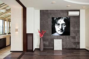 Tablou pictat manual POP Art John Lennon 1-piese (tablouri)