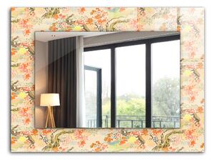 Oglindomat.ro Oglinda cu decor Oglinda cu decor Motiv geometric alb-negru lpp-00277353