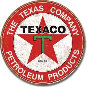 Placă metalică TEXACO - The Texas Company, (40 x 31.5 cm)
