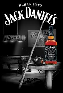 Poster Jack Daniel's - pool room, (61 x 91.5 cm)