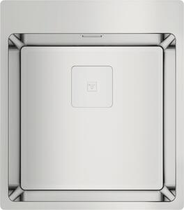 Chiuvetă bucătărie inox cu o cuvă Teka ForLinea RS15 40.40 44x50 cm, fără picurător