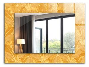 Oglindomat.ro Decor oglinda Decor oglinda Linii de frunze lpp-00277355