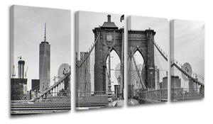 Tablouri canvas 4-piese ORAȘE - NEW YORK ME114E40 (tablouri)