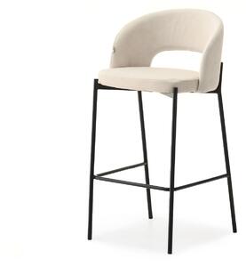 Scaun bar Guinden (crem + negru). Promo -22%. 1136388