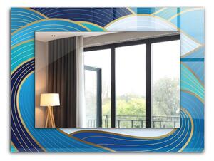 Oglindomat.ro Decoratiuni perete cu oglinda Decoratiuni perete cu oglinda Frunze albe de ou de Paște lpp-00277362