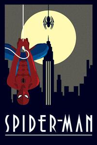 Poster Marvel Deco - Spider-Man Hanging, (61 x 91.5 cm)