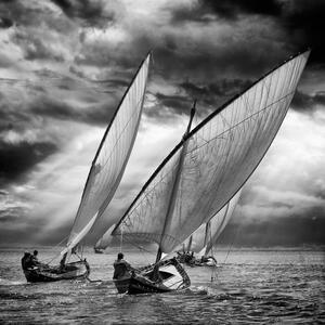 Fotografie Sailboats and Light, Angel Villalba