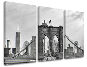Tablouri canvas 3-piese ORAȘE - NEW YORK ME114E30 (tablouri)