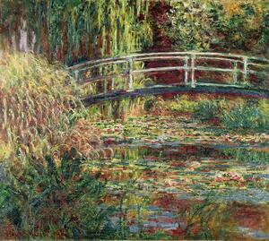 Claude Monet - Artă imprimată Waterlily Pond: Pink Harmony, 1900, (40 x 35 cm)