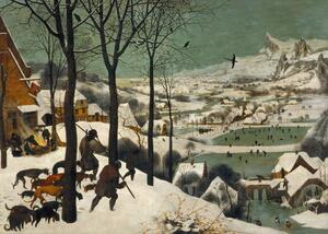 Reproducere Hunters in the Snow (Winter), 1565, Pieter the Elder Bruegel