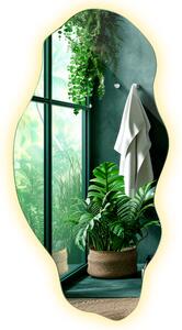 Oglindomat.ro Oglinda forma neregulata led la modă Oglinda forma neregulata led la modă 40x80 cm lnbl1-40x80-00000000