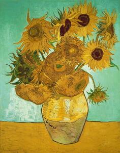 Vincent van Gogh - Artă imprimată Floarea-soarelui, (30 x 40 cm)