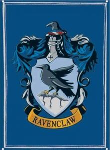 Placă metalică Harry Potter - Ravenclaw, (15 x 21 cm)