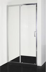 Ușă duș culisantă Sanotechnik Elite 100 x 195 cm sistem Soft Close sticlă transparentă profil crom