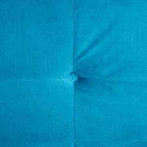 Canapea extensibilă Cristina catifea Turquoise