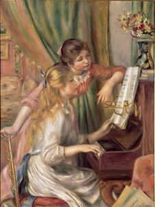 Reproducere Young Girls at the Piano, 1892, Pierre Auguste Renoir
