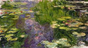 Claude Monet - Reproducere Nuferi, (40 x 22.5 cm)